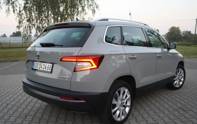 Skoda Karoq cena 86600 przebieg: 74000, rok produkcji 2018 z Police małe 781